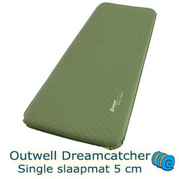 Banyan beet investering Outwell Dreamcatcher Single 5 cm Slaapmat | Campingslaapcomfort.nl