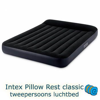 zacht antenne ego Intex Pillow Rest classic tweepersoons luchtbed kopen |  Campingslaapcomfort.nl