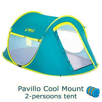 Kaal Bakken Stewart Island Pavillo Cool Mount 2 | Campingslaapcomfort.nl